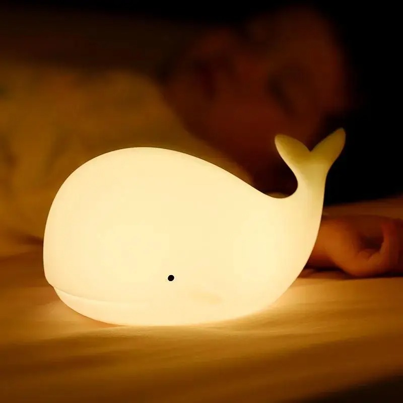 Floating Nightstand With Led Light - Luz Noturna LED em Forma de