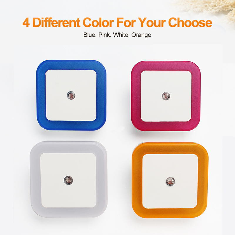 Floating Nightstand With Led Light - Luz noturna LED mini com sensor
