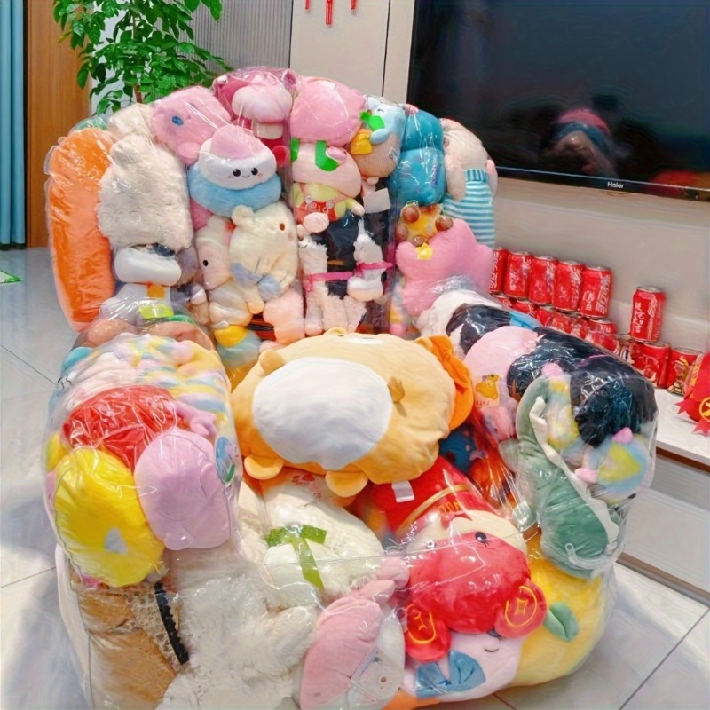 Sofas - Organizador de Brinquedos Transparente de PVC