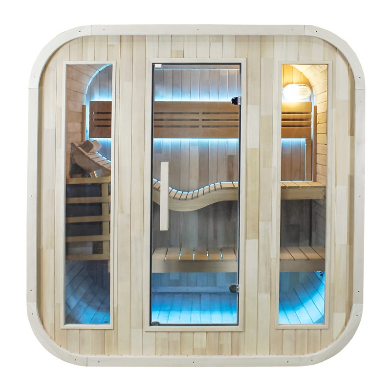 Outdoor Furniture - Sauna Externa com Design Moderno, Cabana