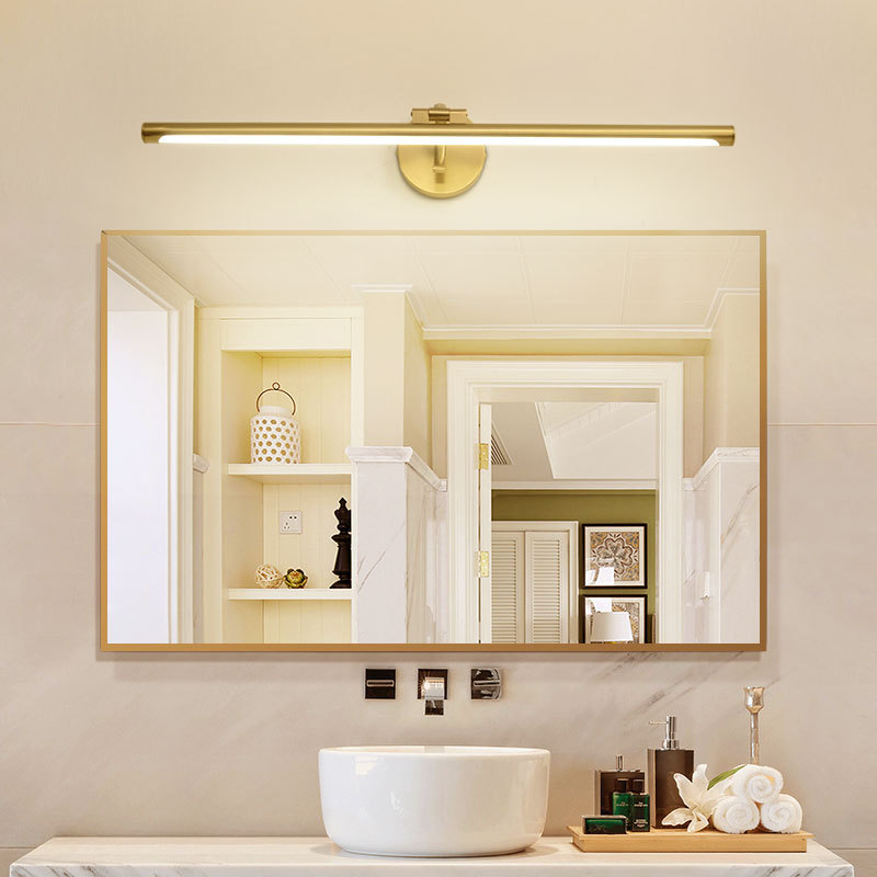Dressing Table Vanity With Lighted Mirror - Luminária de Espelho de Banheiro em
