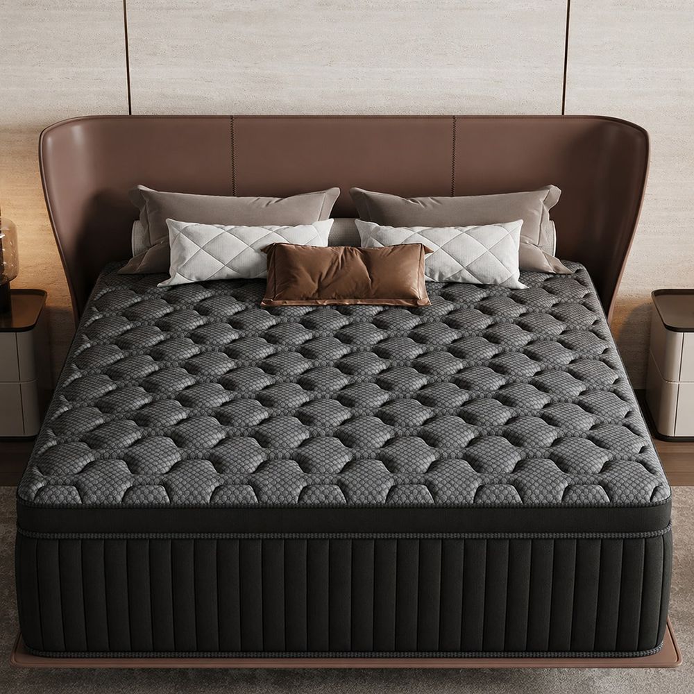 Memory Foam Mattress In A Box Queen - Colchão, Tamanhos 8, 10, 12, 14,