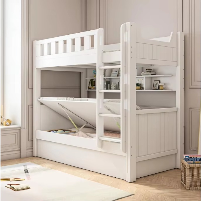 Bunk Bed With Stairs And Slide - Móveis para Quarto, Cama Infantil de