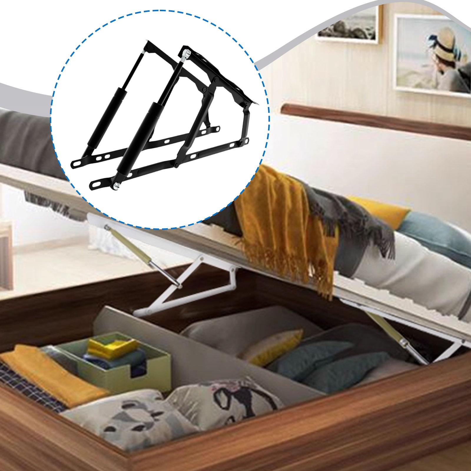 Gas Lift Storage Bed Hydraulic - 2x mecanismo de elevação de cama