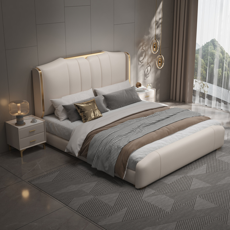 Móveis de Quarto Modernos e Lu - King Size Bed Frame With Storage Drawers avaliação e preço