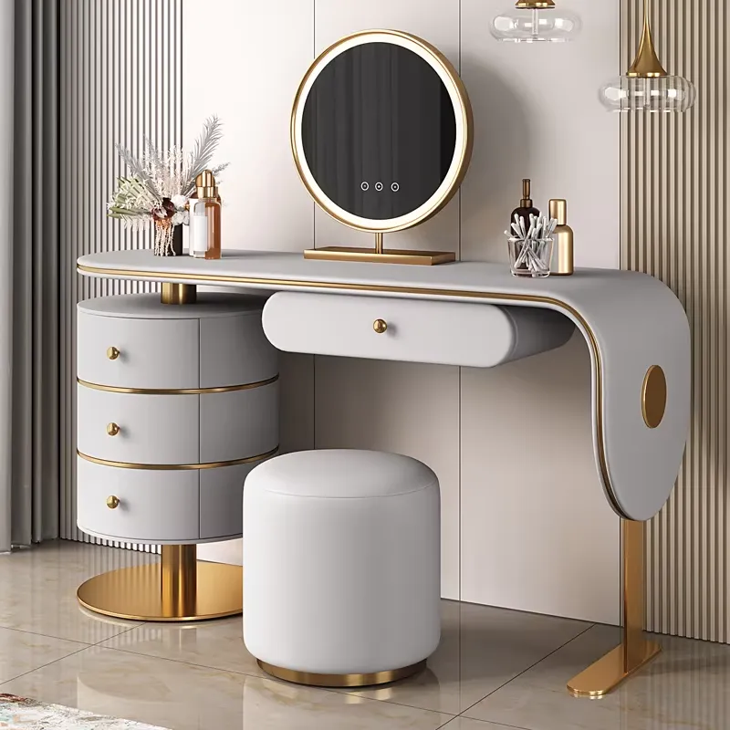 Conjunto de Penteadeira de Mad - Dressing Table Vanity With Lighted Mirror avaliação e preço