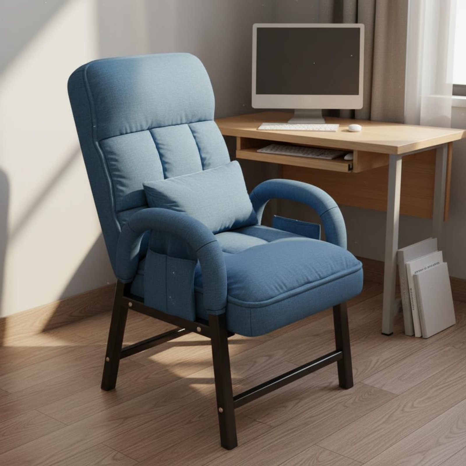 Poltrona Reclinável Têxtil com - Office Furniture avaliação e preço