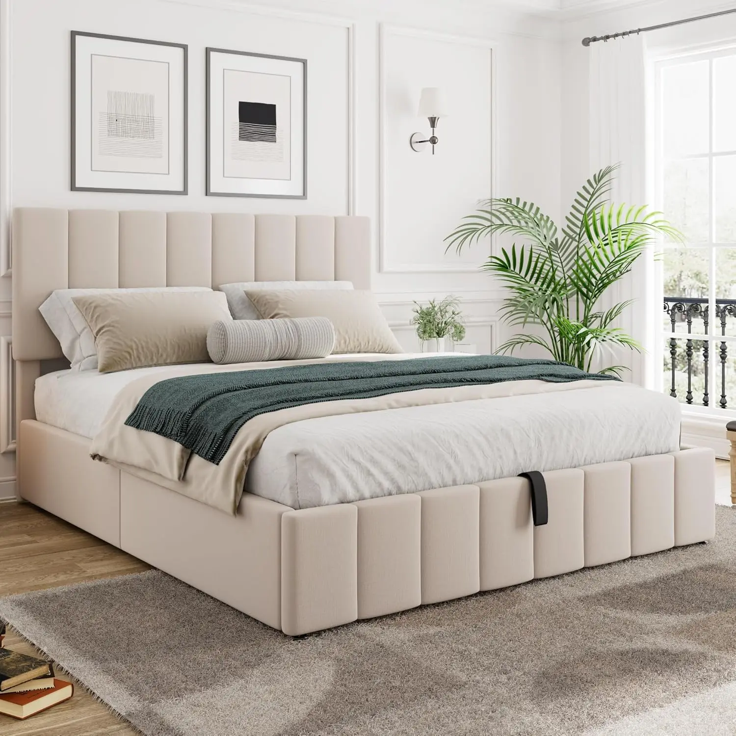 Cama com plataforma de armazen - Gas Lift Storage Bed Hydraulic avaliação e preço