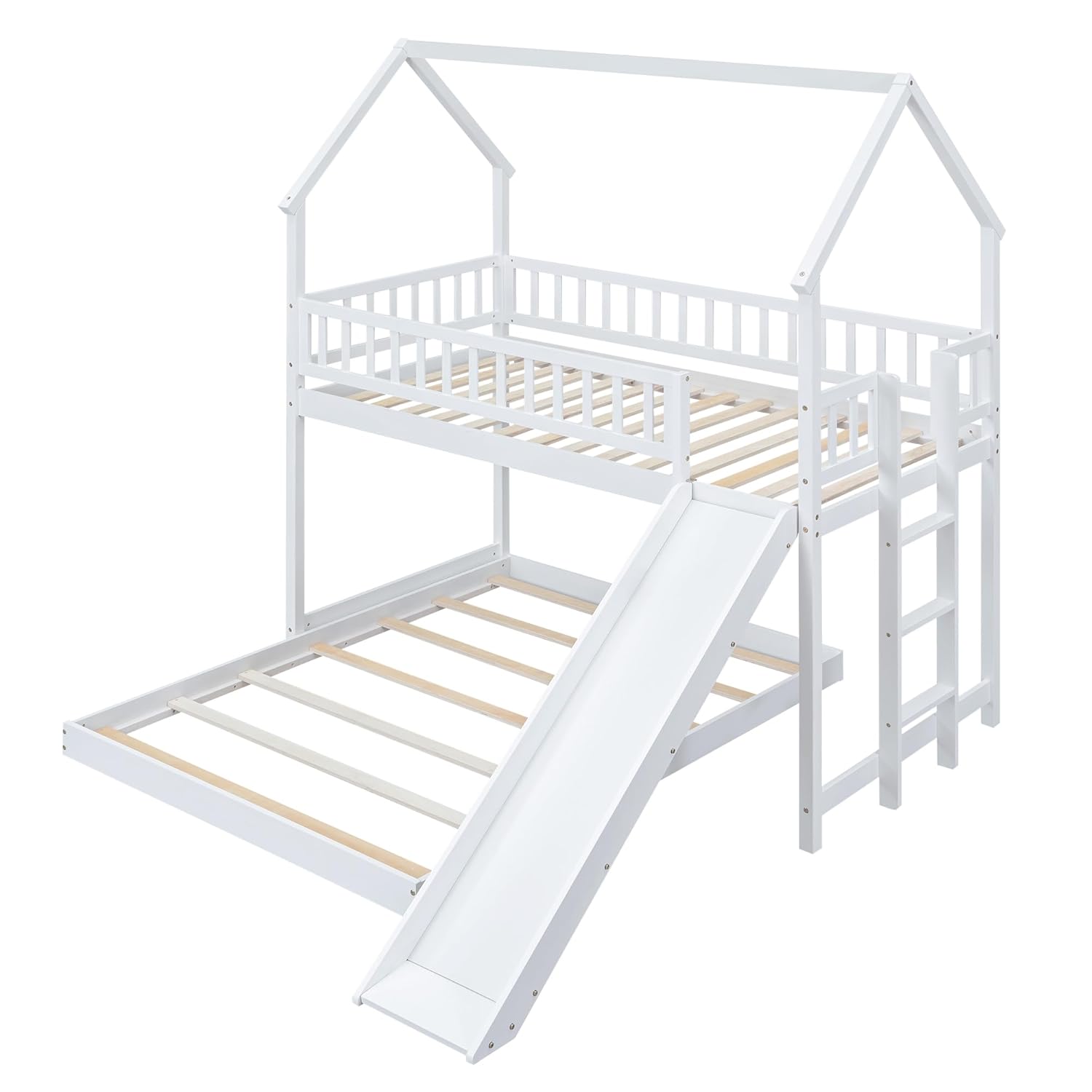Cama Beliche com Escadas e Esc - Bunk Bed With Stairs And Slide avaliação e preço