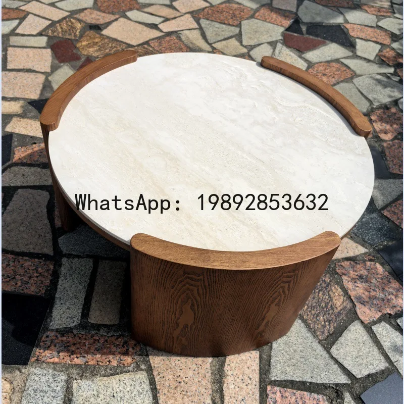 Mesa de centro de madeira maci - Tables avaliação e preço