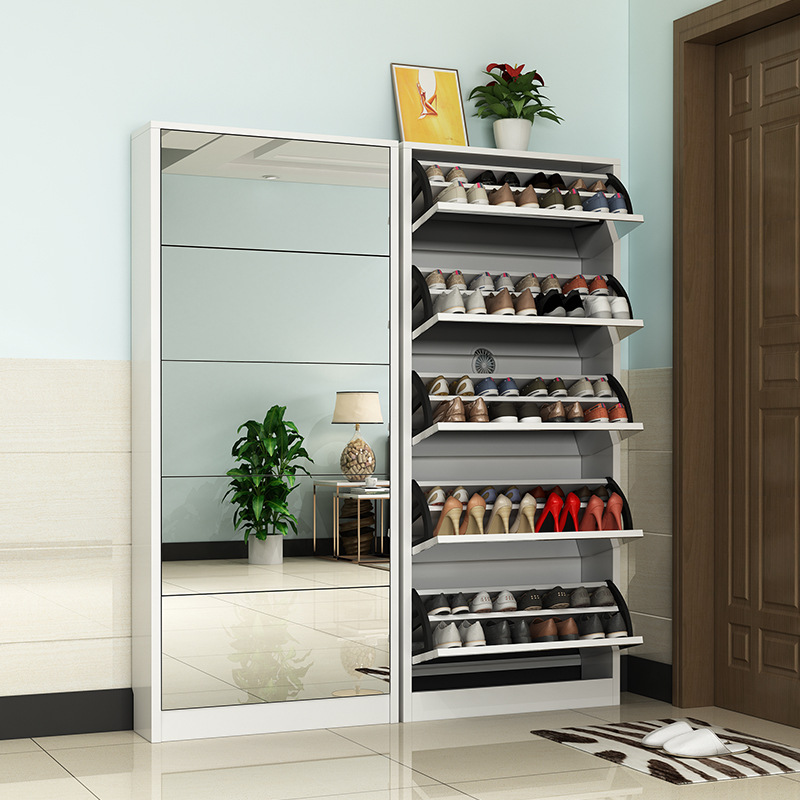 Armário Moderno de Madeira par - Shoe Rack Cabinet Narrow Entryway avaliação e preço