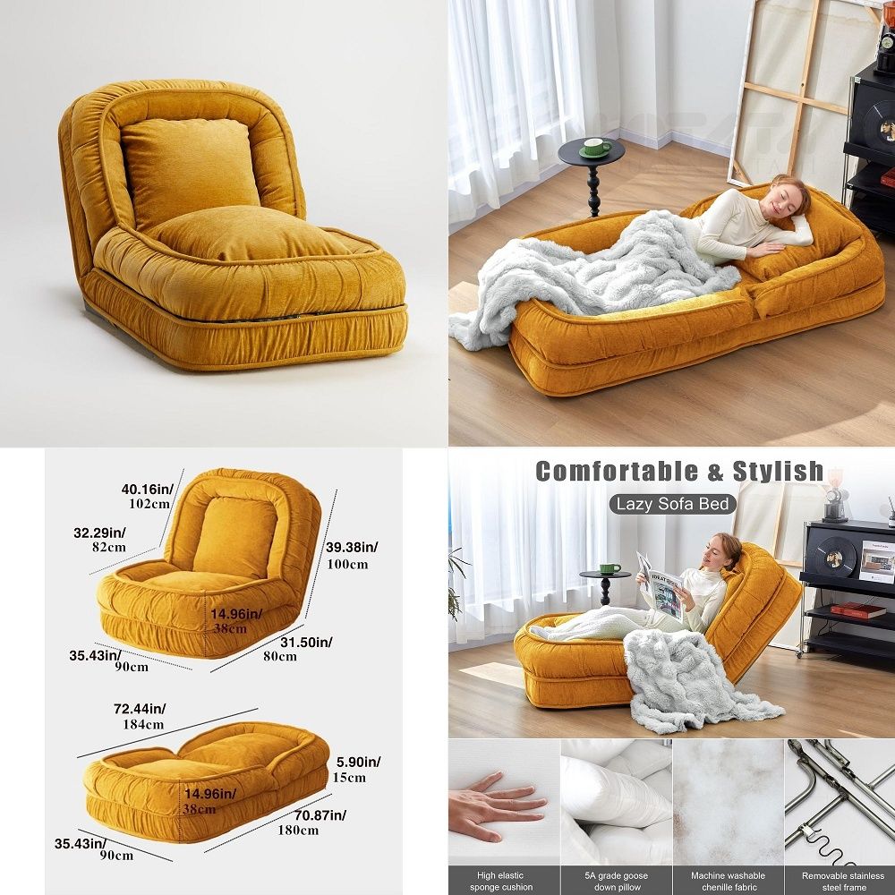 Sofá-Cama Dobrável Preguiçoso, - Sofas avaliação e preço