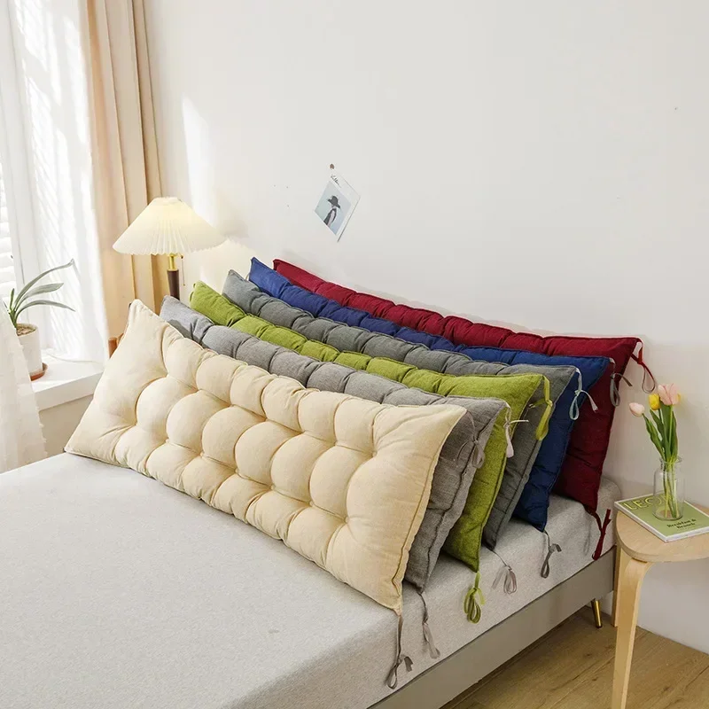 1pc sofá almofada longa cabece - Headboard Cushion Backrest Tatami avaliação e preço