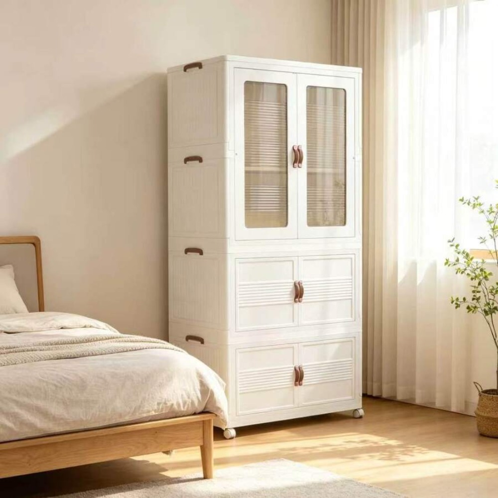 Unidade de Armazenamento de Ro - Wardrobe Closet Portable Fabric Cover avaliação e preço