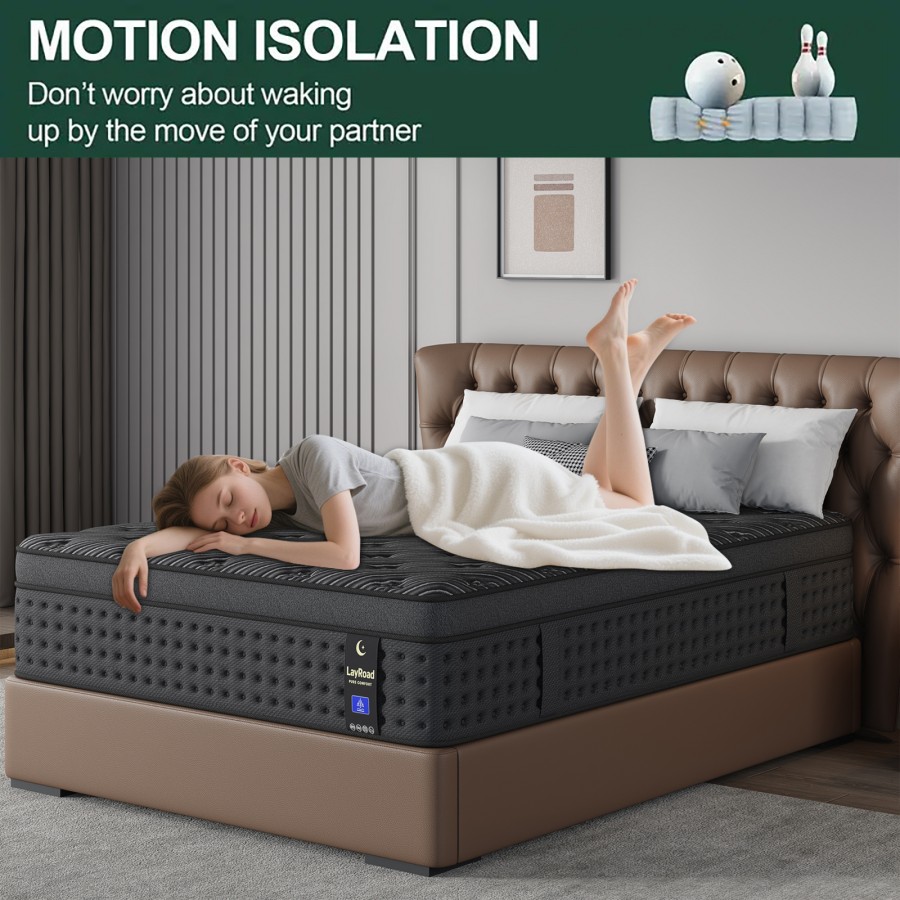 Colchão Híbrido de Espuma Visc - Memory Foam Mattress In A Box Queen avaliação e preço