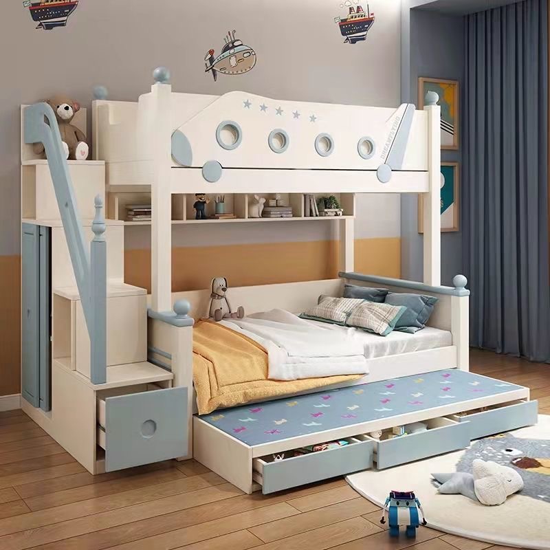 Beliche estilo princesa de mad - Bunk Bed With Stairs And Slide avaliação e preço