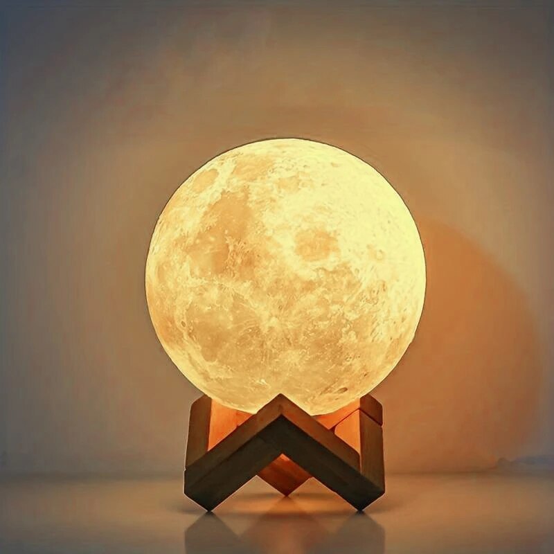 Luz LED Moon Night Light Galax - Floating Nightstand With Led Light avaliação e preço