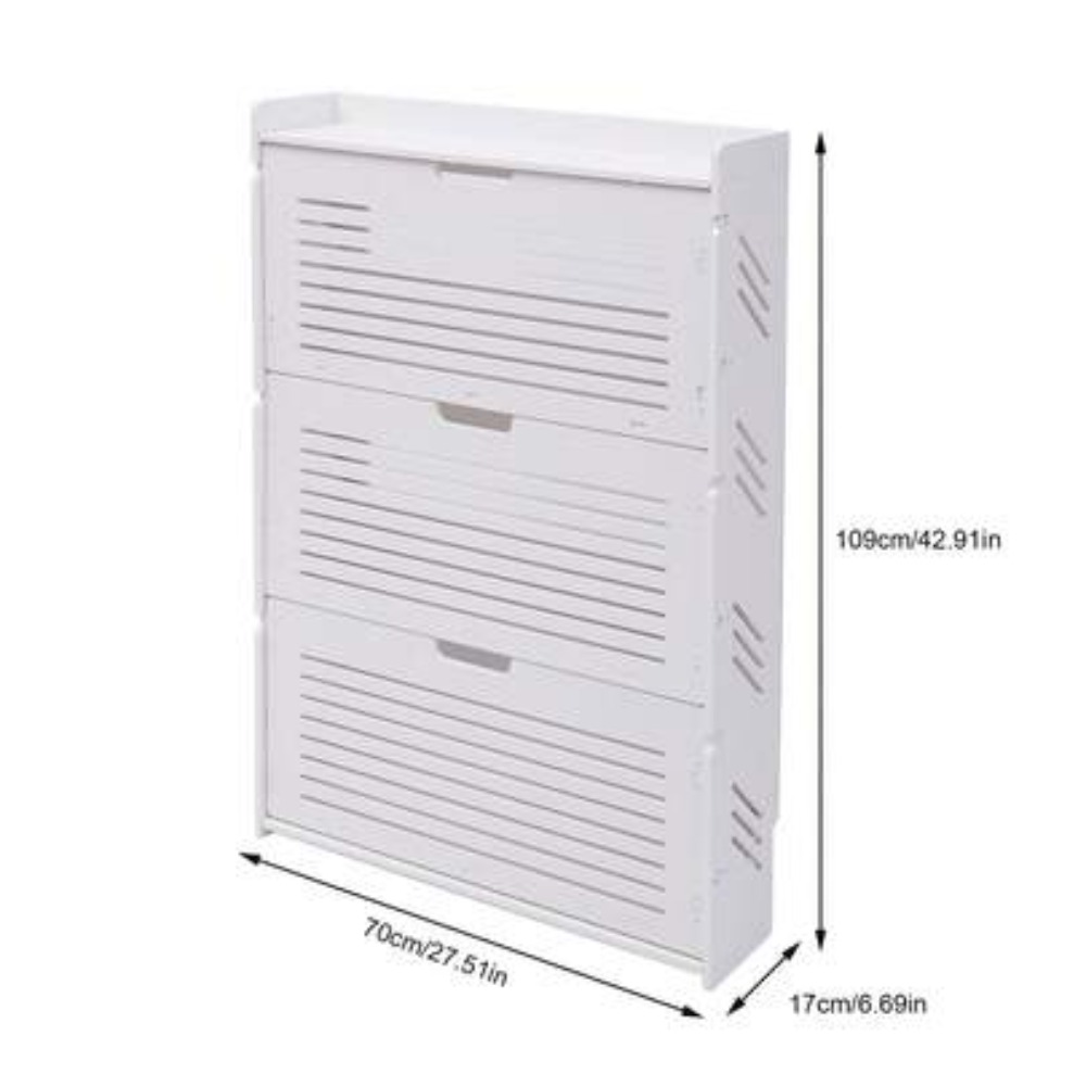 Armário Moderno para Armazenam - Shoe Rack Cabinet Narrow Entryway avaliação e preço