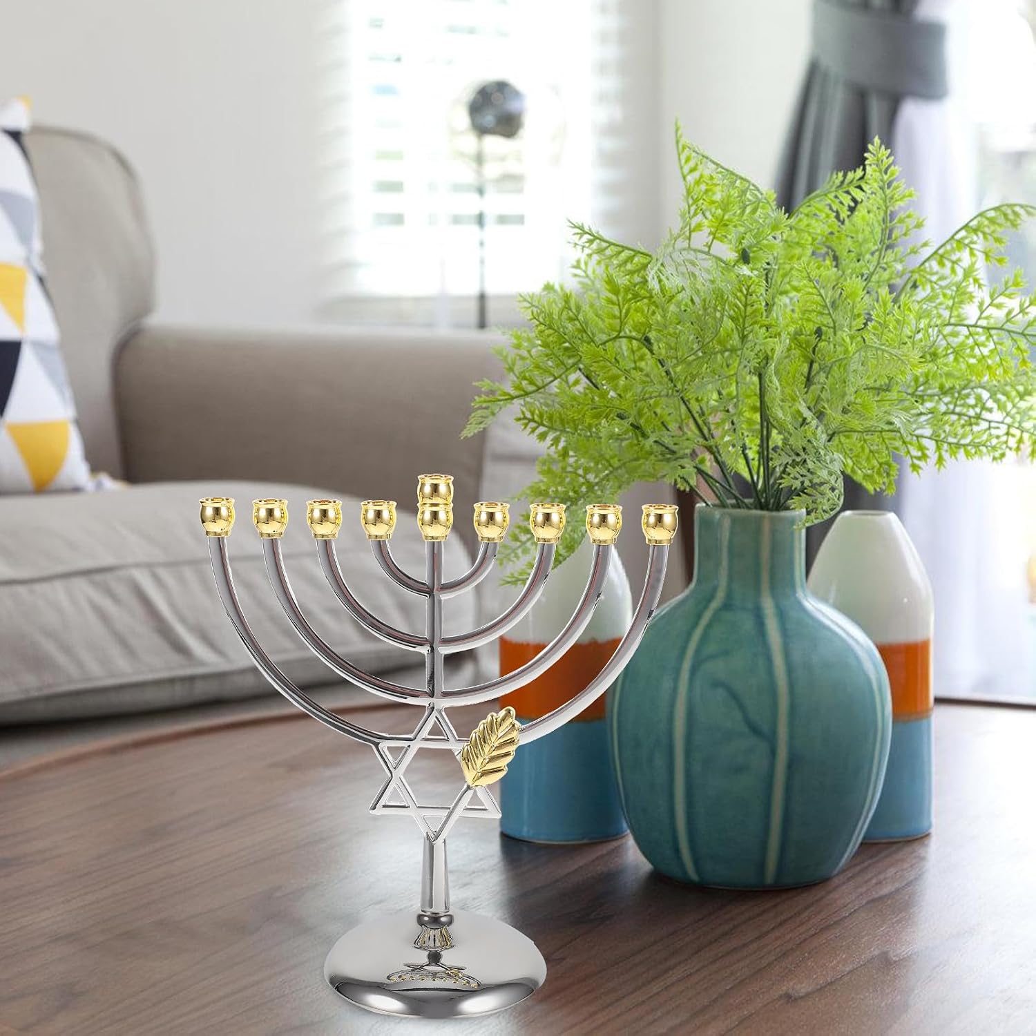 Candelabro de Metal de 9 Braço - Tables avaliação e preço
