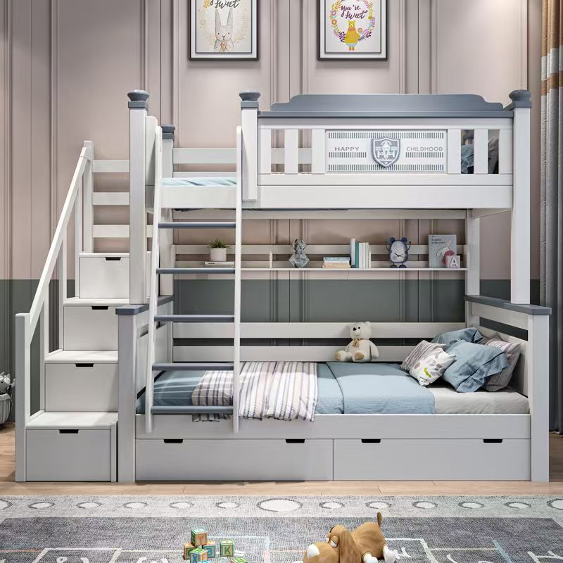 Cama Beliche Infantil de Madei - Bunk Bed With Stairs And Slide avaliação e preço