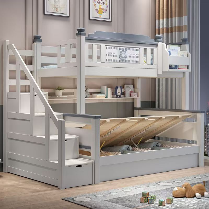 Cama Beliche Infantil de Madei - Bunk Bed With Stairs And Slide avaliação e preço