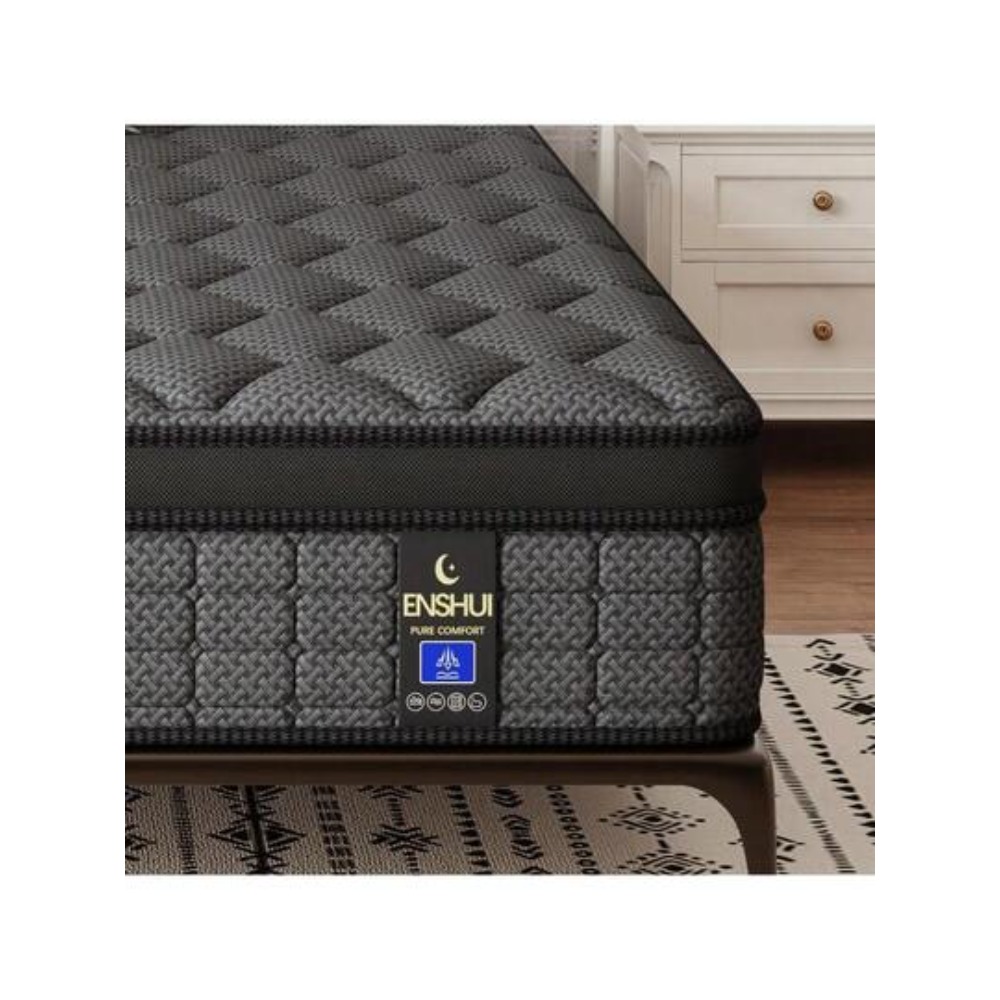 Colchão Híbrido de 12 Polegada - Memory Foam Mattress In A Box Queen avaliação e preço
