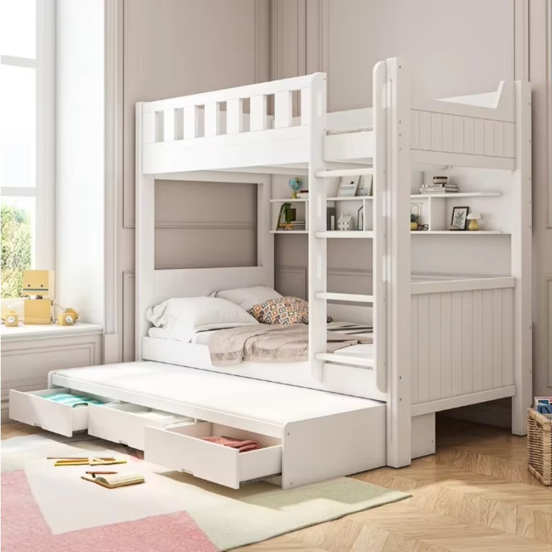 Móveis para Quarto, Cama Infan - Bunk Bed With Stairs And Slide avaliação e preço