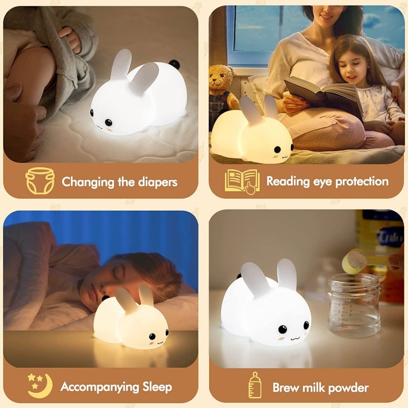 Coelho Controle Remoto LED Nig - Floating Nightstand With Led Light avaliação e preço