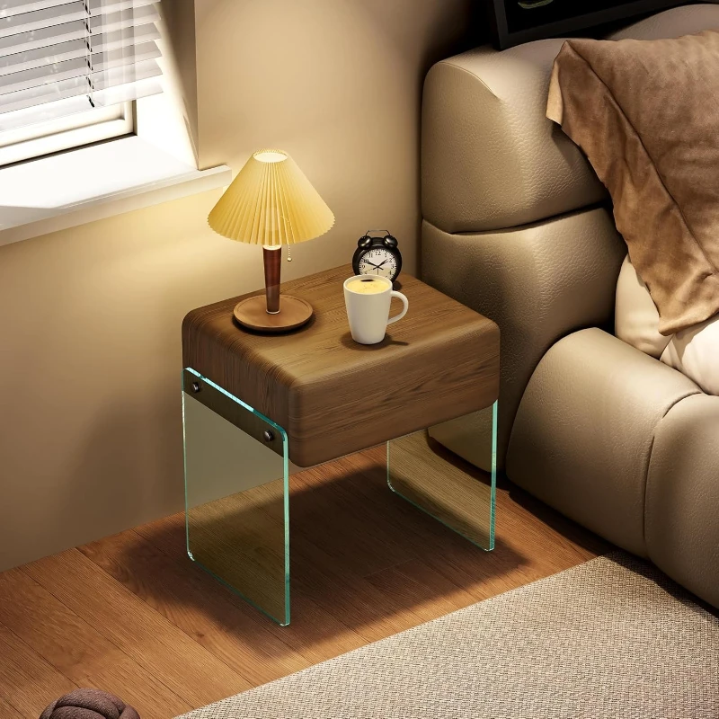 Mesa de Cabeceira com Gaveta,  - Solid Wood Nightstand 2 Drawers avaliação e preço