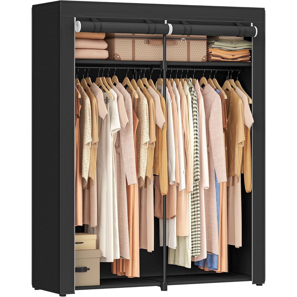 Guarda-roupa, Armário Portátil - Wardrobe Closet Portable Fabric Cover avaliação e preço