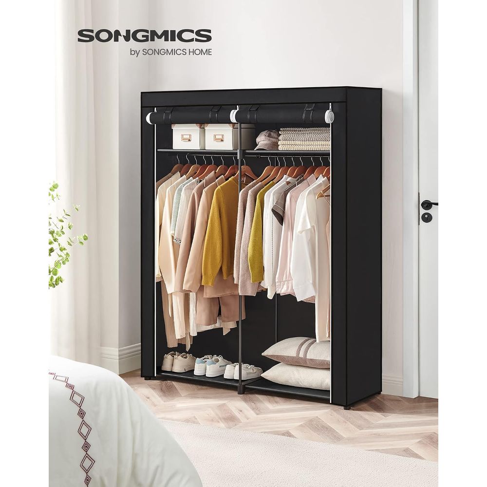 Guarda-roupa, Armário Portátil - Wardrobe Closet Portable Fabric Cover avaliação e preço