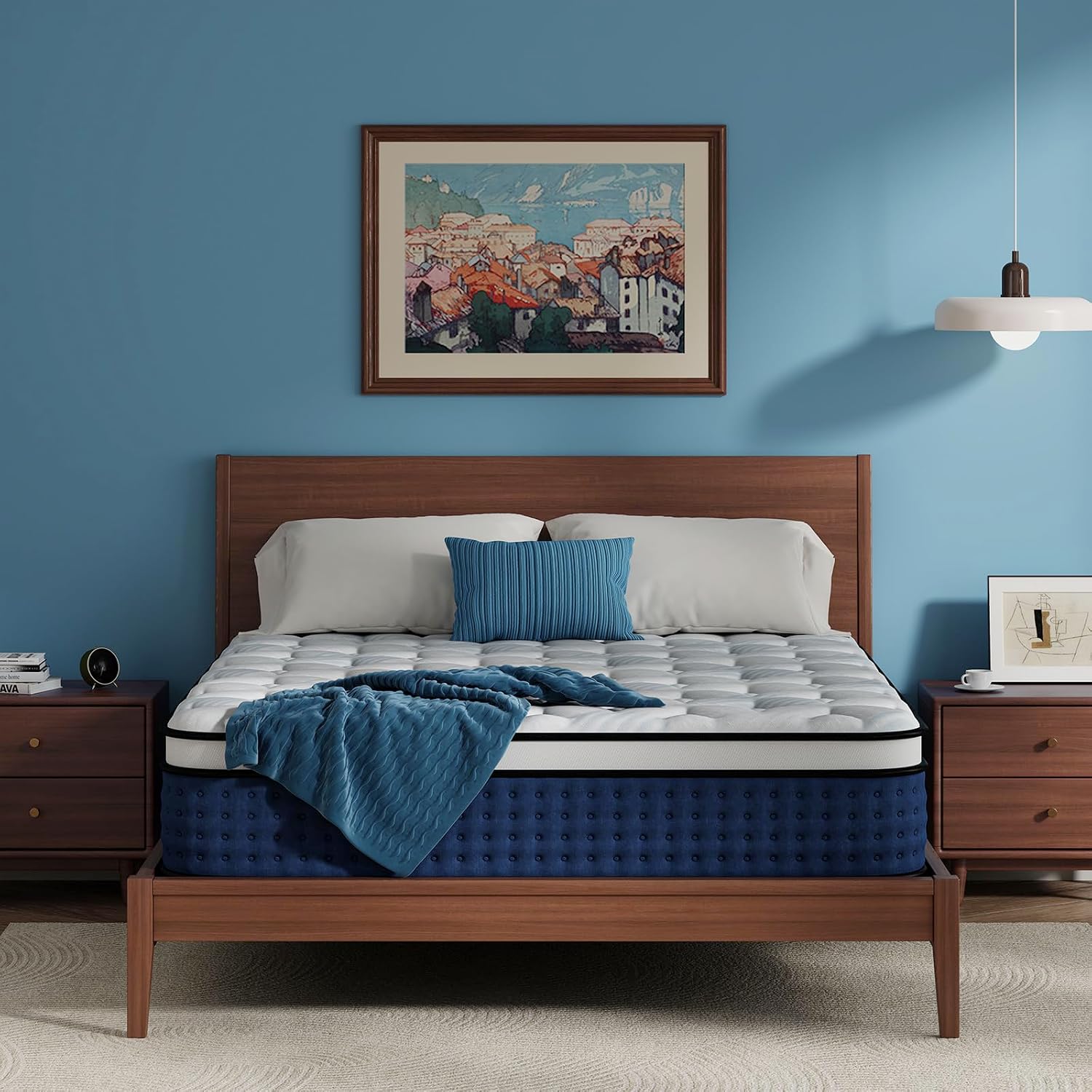 Colchão Híbrido Queen Size em  - Memory Foam Mattress In A Box Queen avaliação e preço